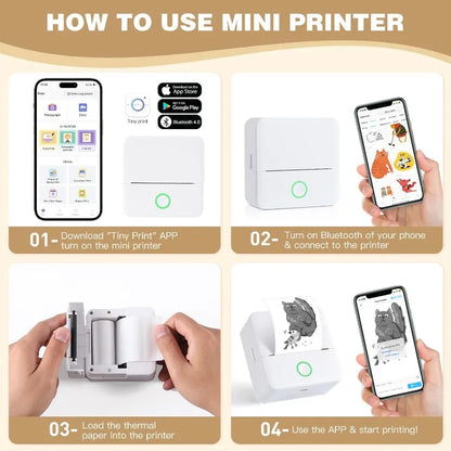 Thermal Mini Pocket Printer